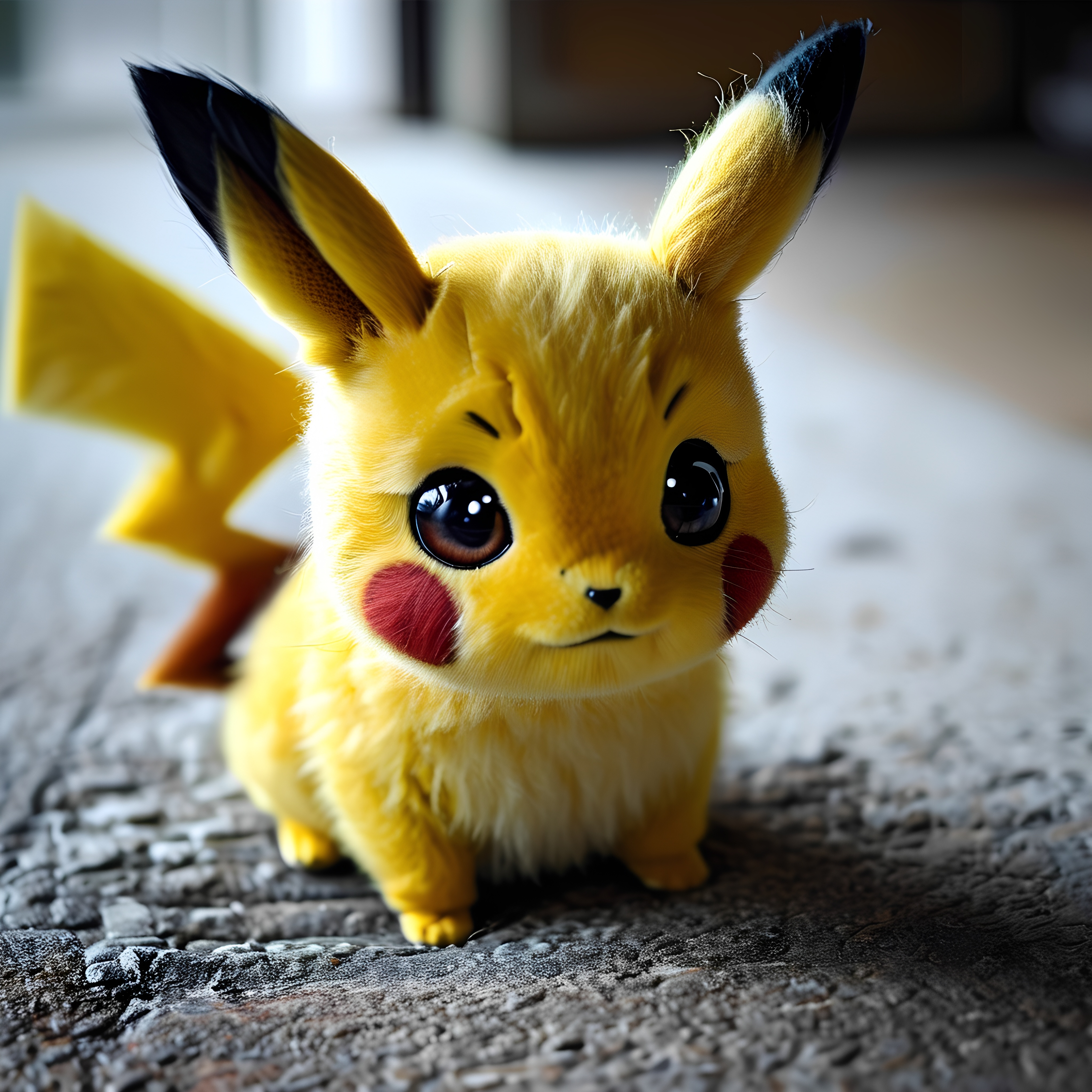 Cute Fluffy Pikachu 3