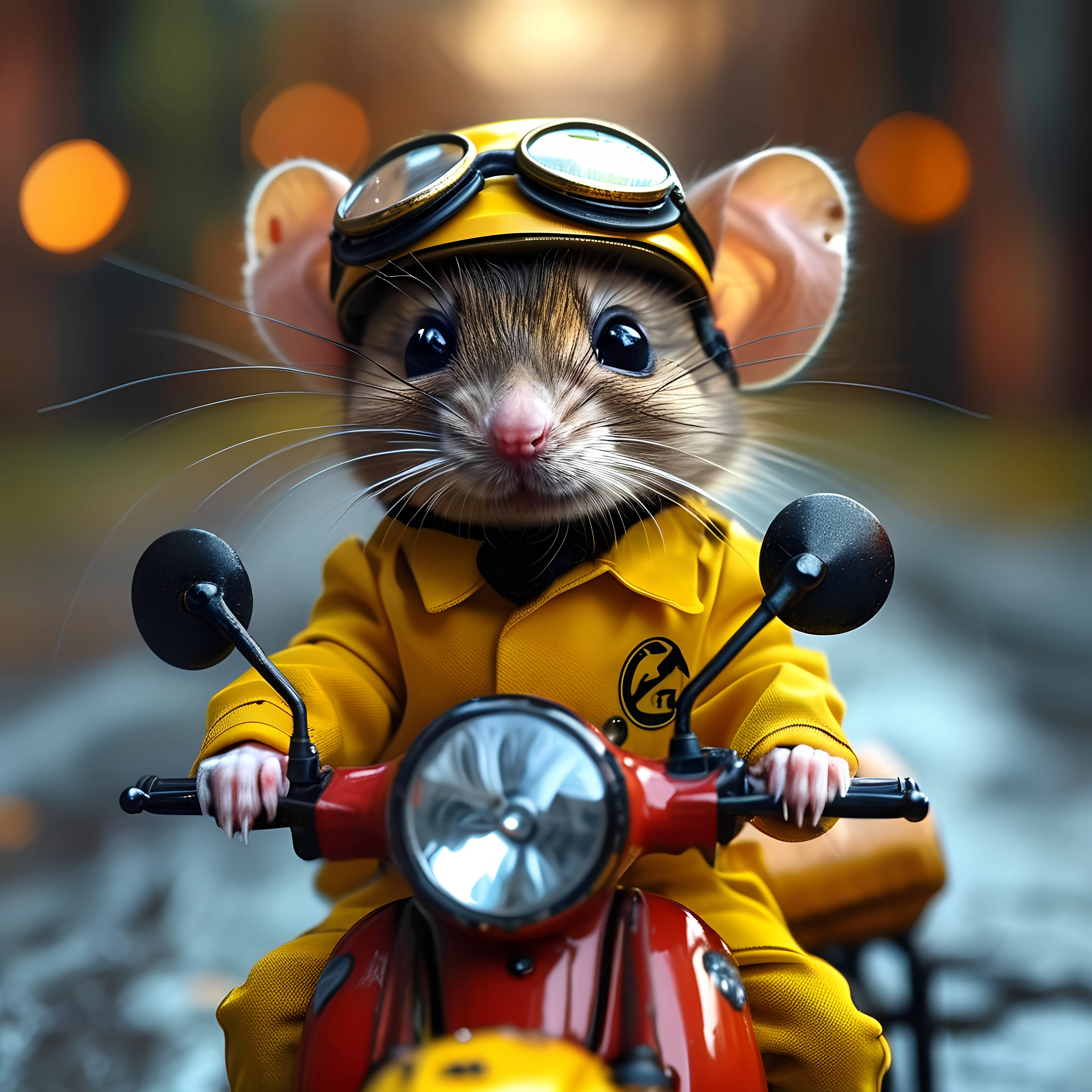 Mouse Rider City Dusk 4