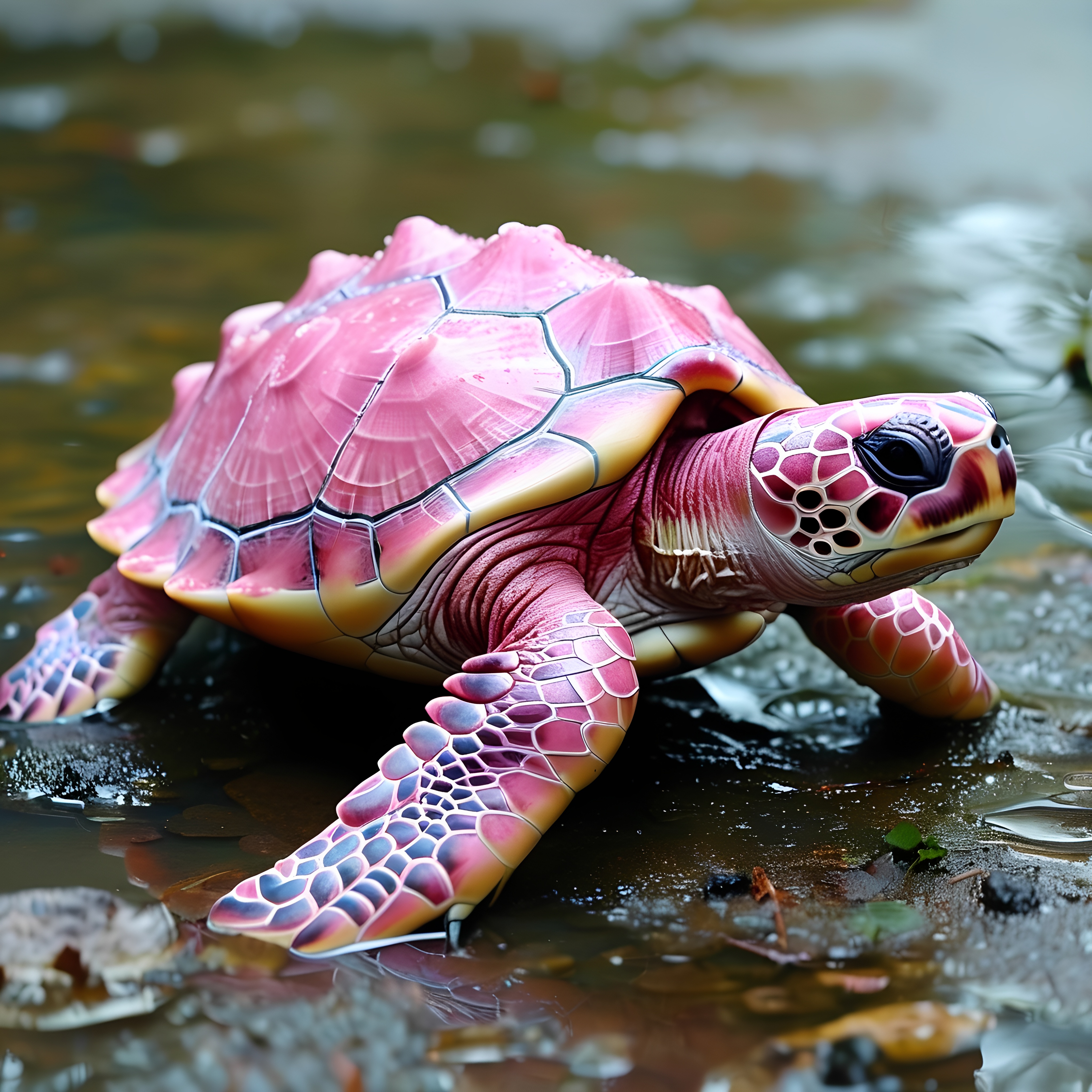 Pink Turtle