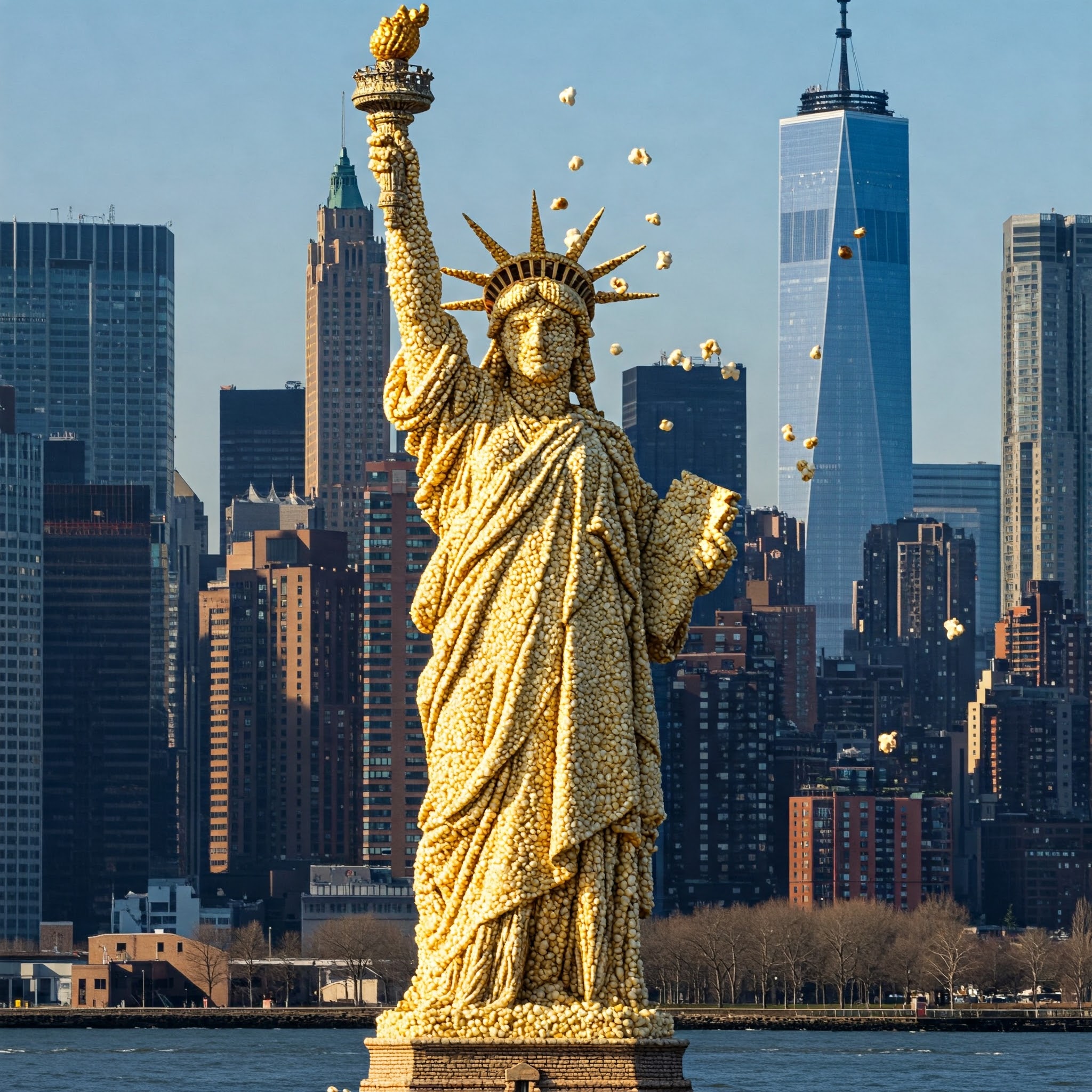 Statue Of Liberty Popcorn Version Nyc