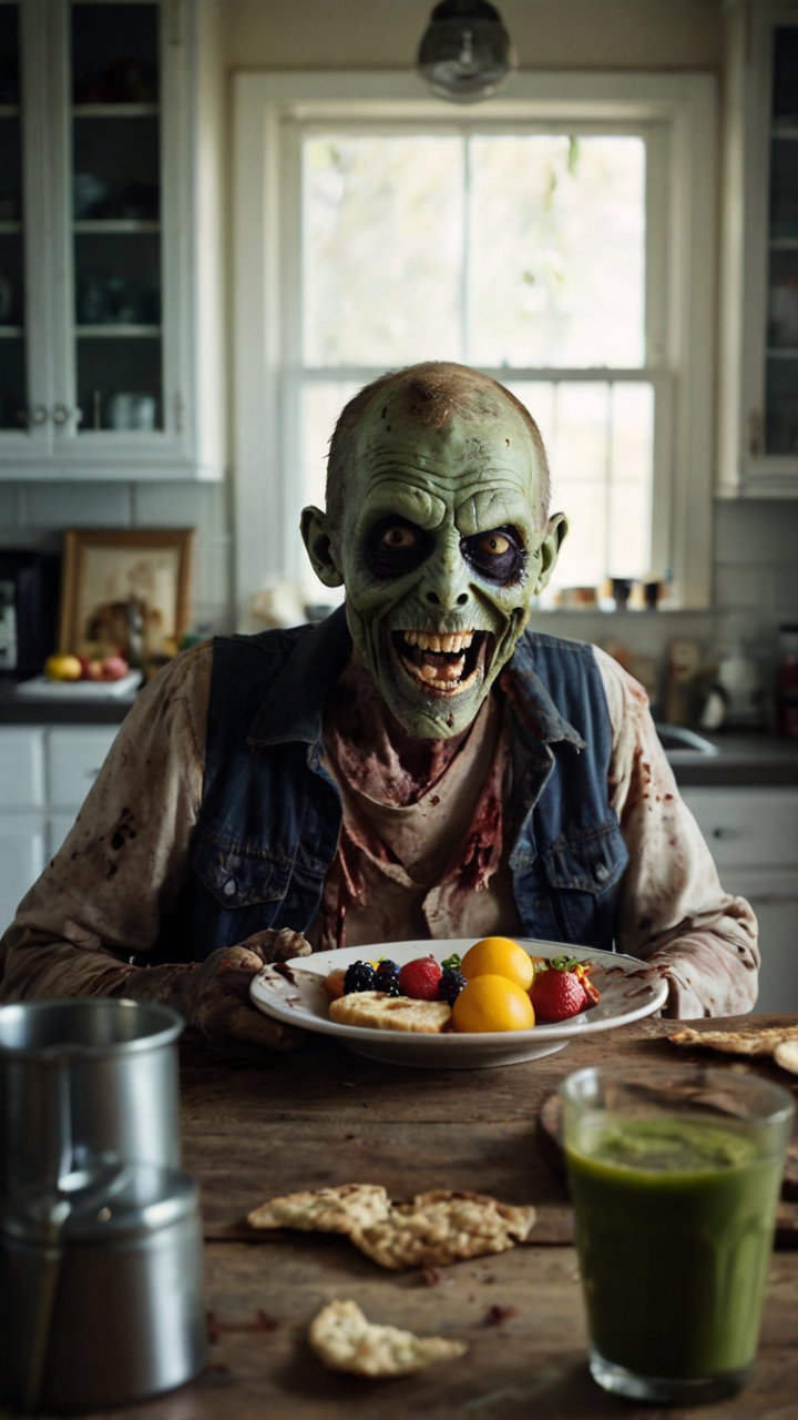 Happy Zombies Breakfast Kitchen 3