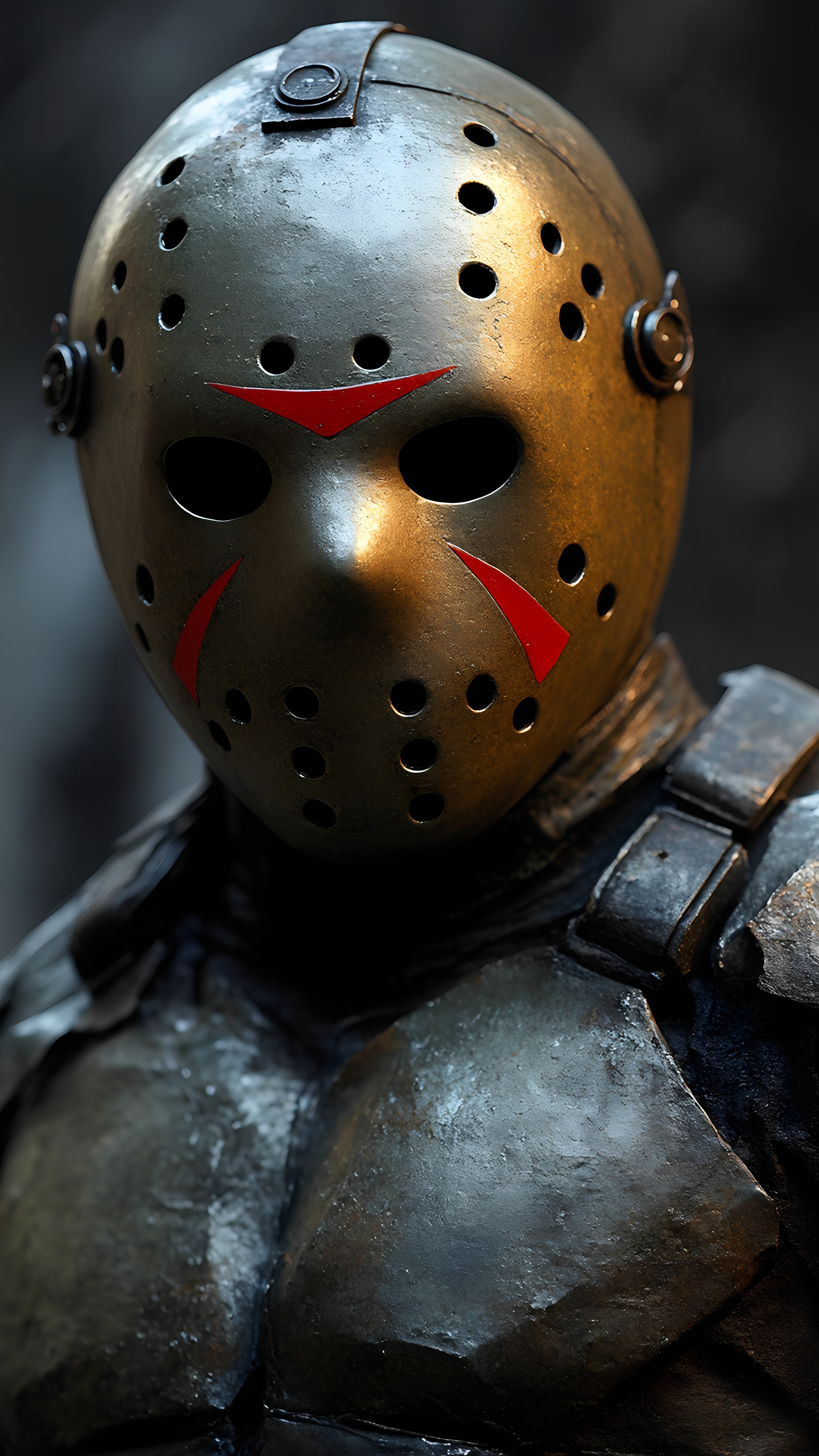 Jason Voorhees Close Up Hockey Mask Armor Friday The 13Th