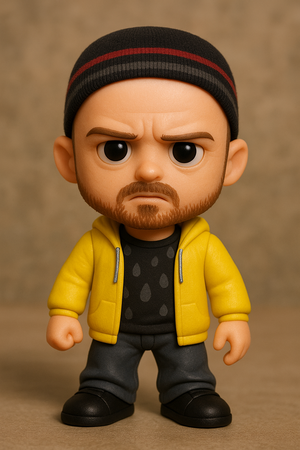 Jesse Pinkman Yellow Hoodie Vinyl Figure Breaking Bad