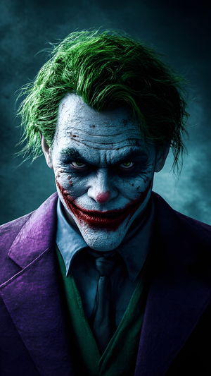 Joker Closeup Realistic Look