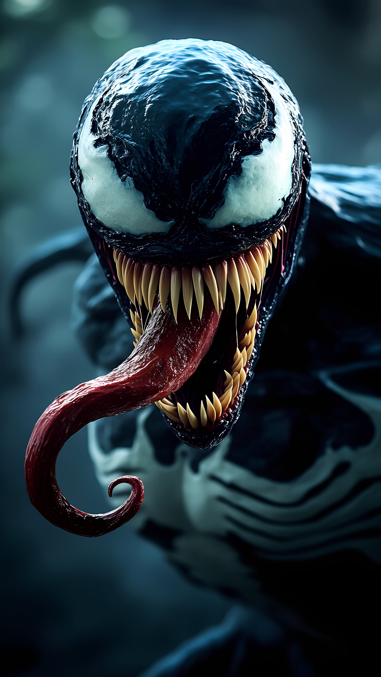 Muscular Venom Side Profile In City 8