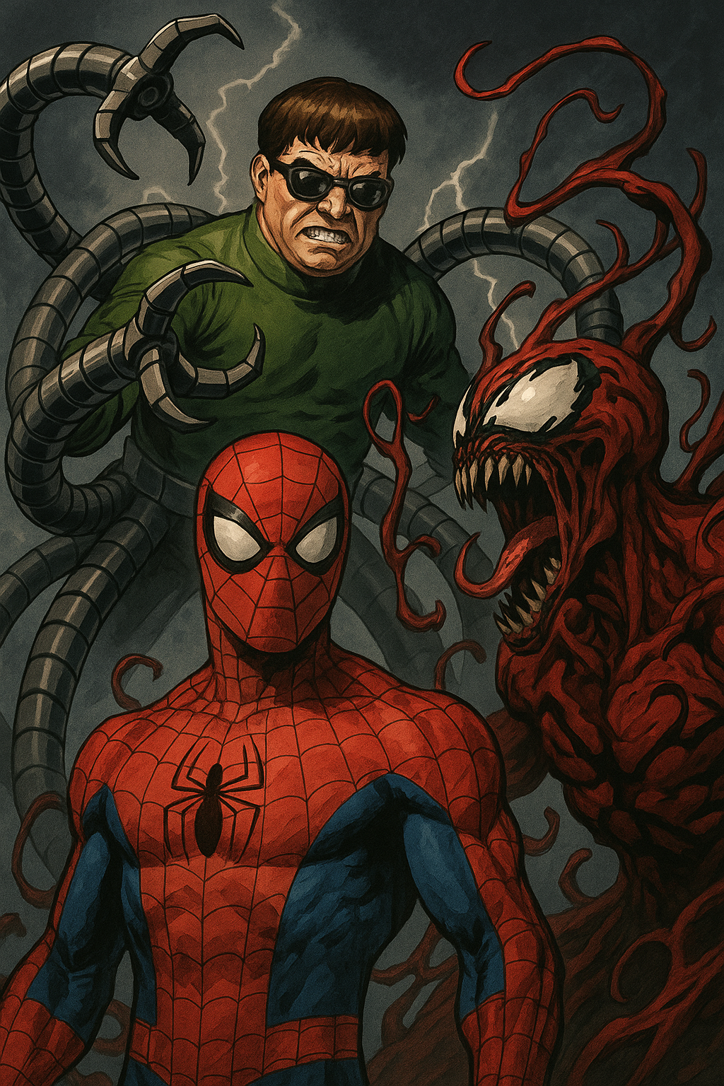Spider Man Doctor Octopus Carnage Comic Showdown 1