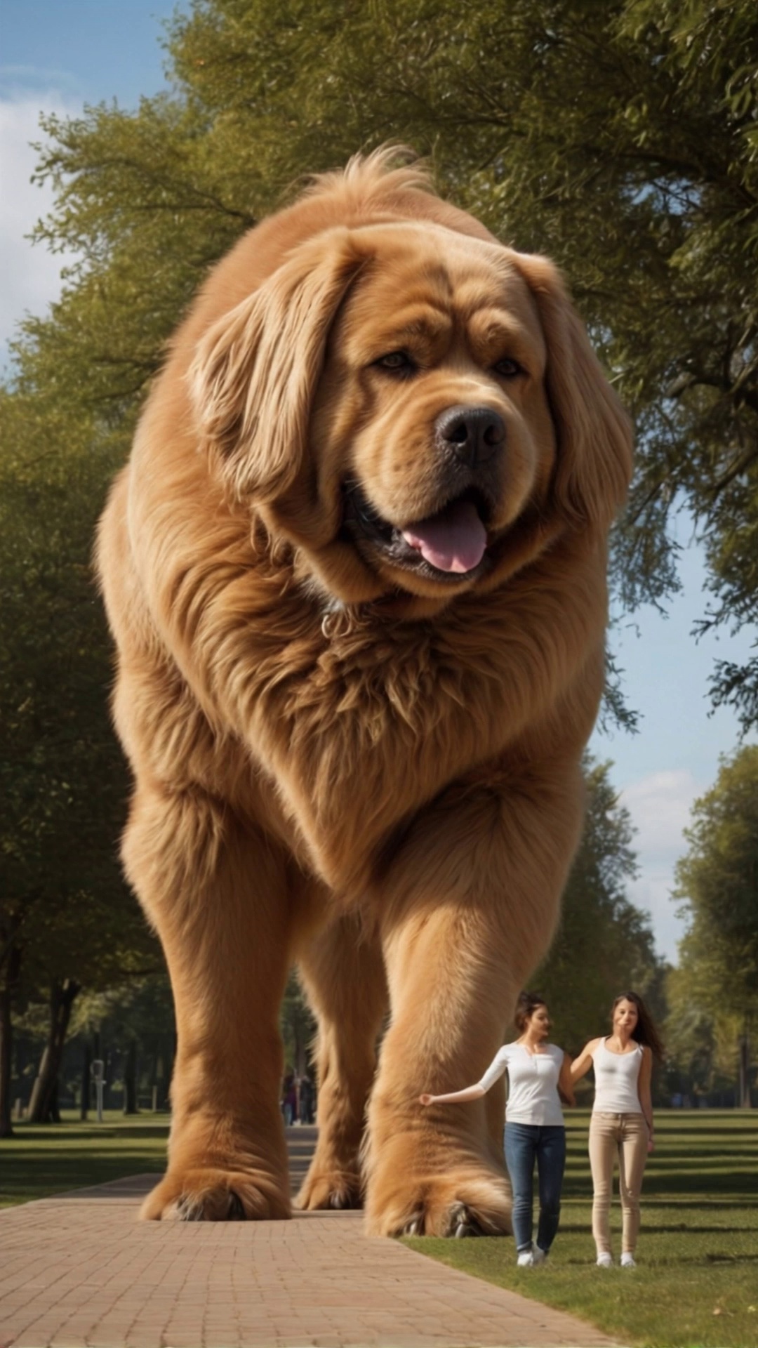 Surreal Giant Dog Park Walk Video 1 – video thumbnail
