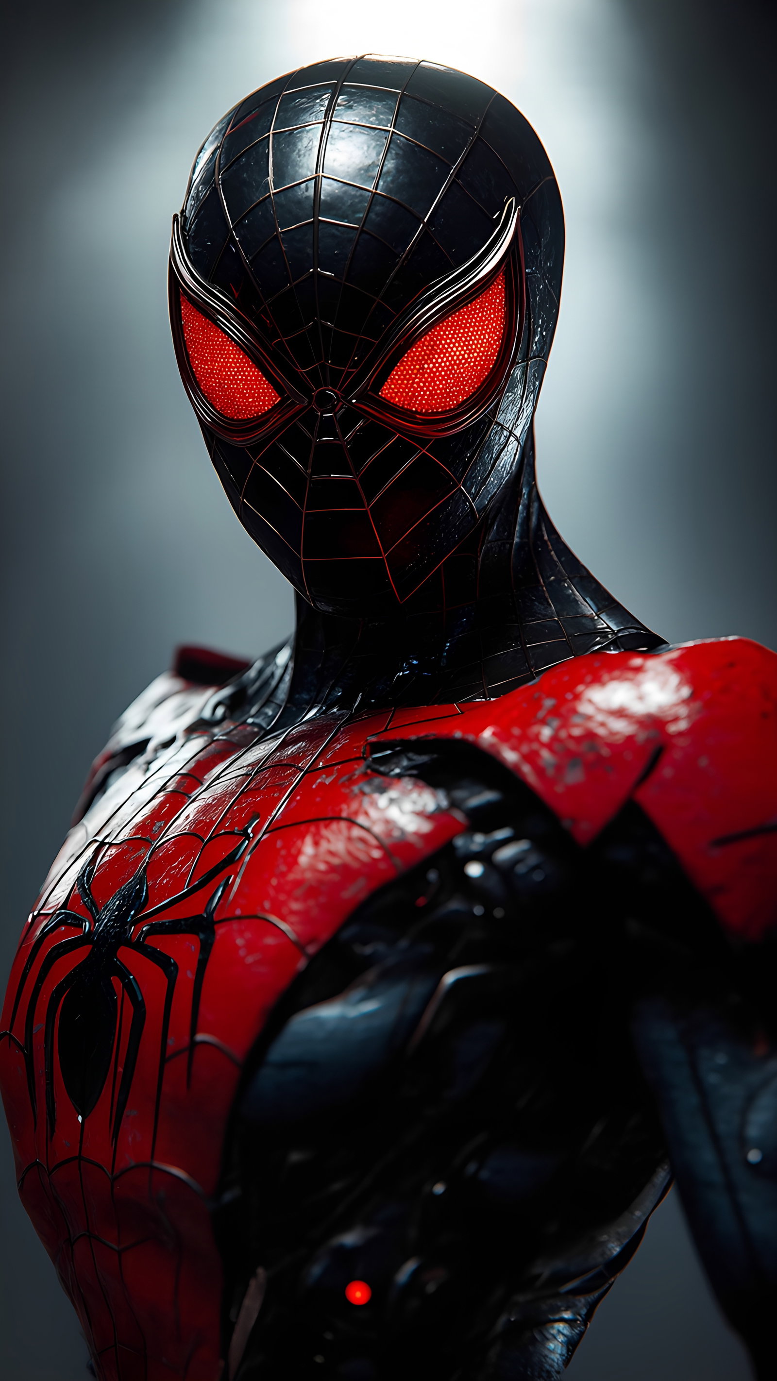 Cyborg Spider Man Robotic Closeup 2