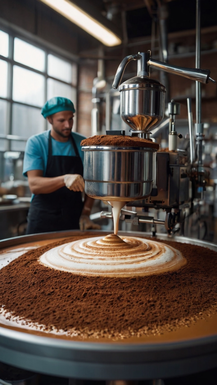 Giant Cappuccino Industrial Coffee Brew 1