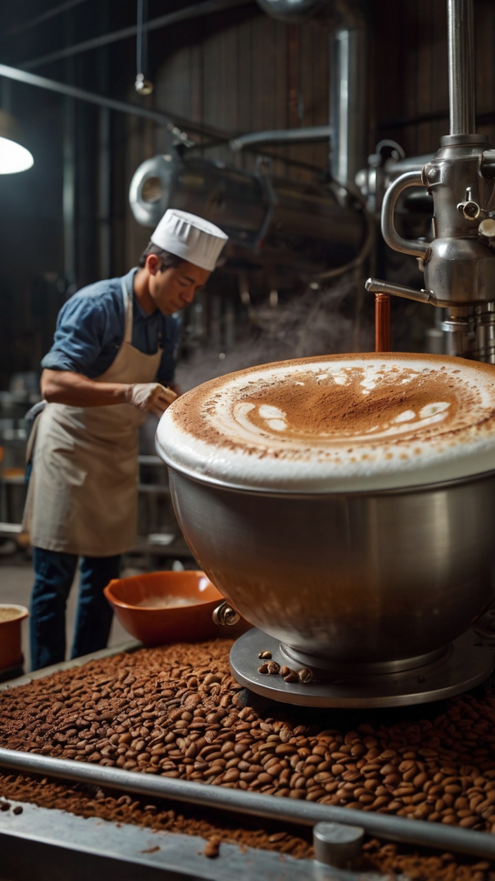 Giant Cappuccino Industrial Coffee Brew 2
