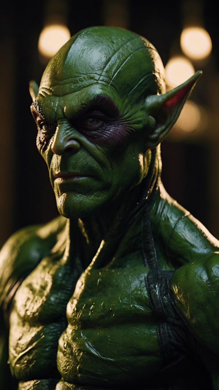 Green Goblin Warrior Closeup 1