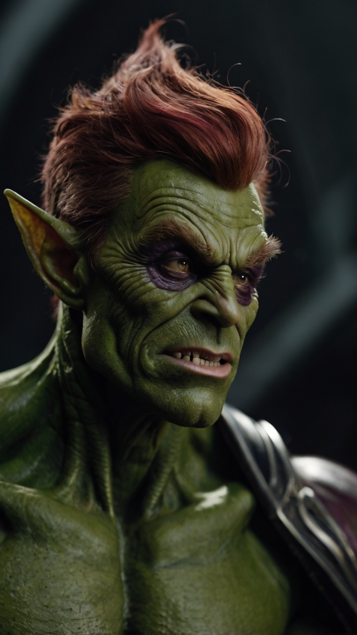 Green Goblin Warrior Closeup 2