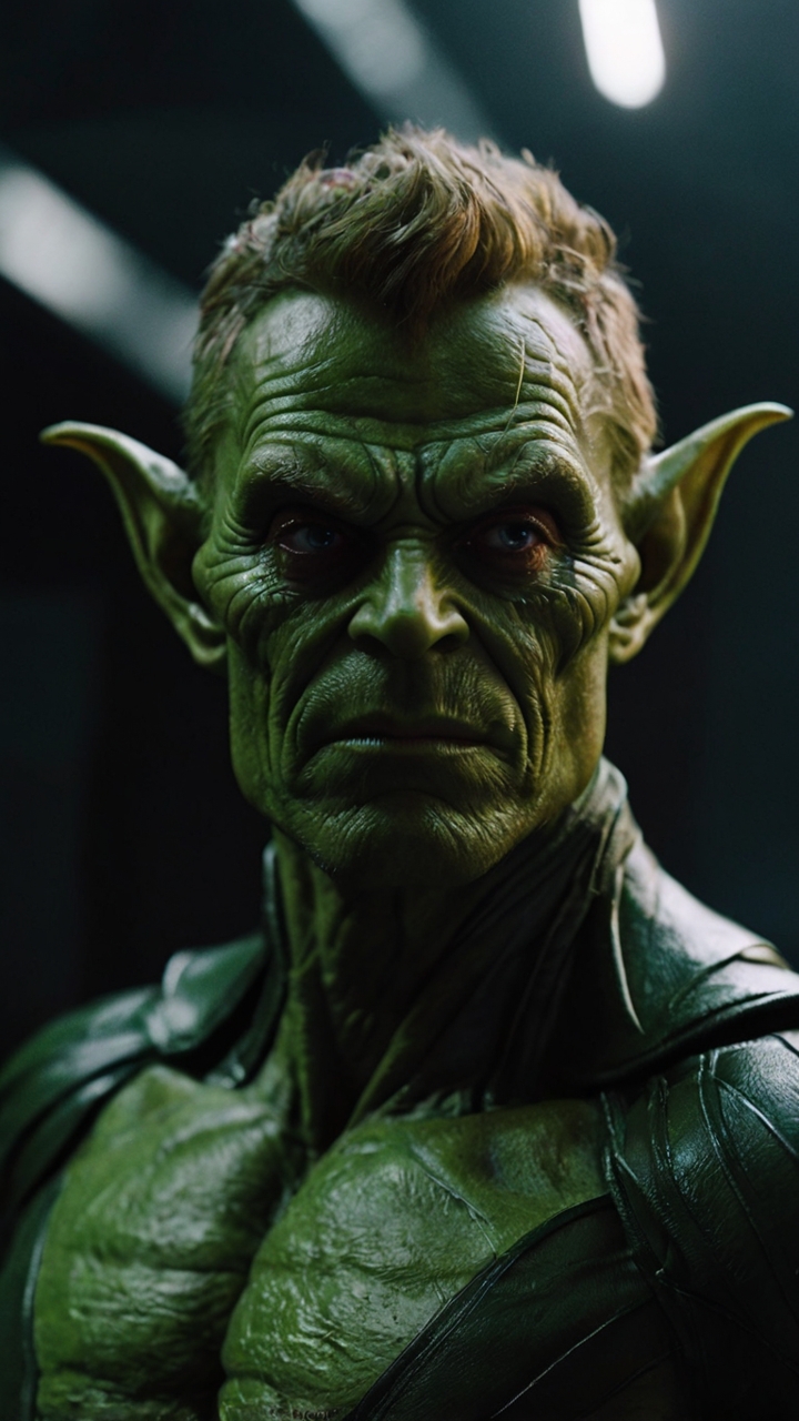 Green Goblin Warrior Closeup 4