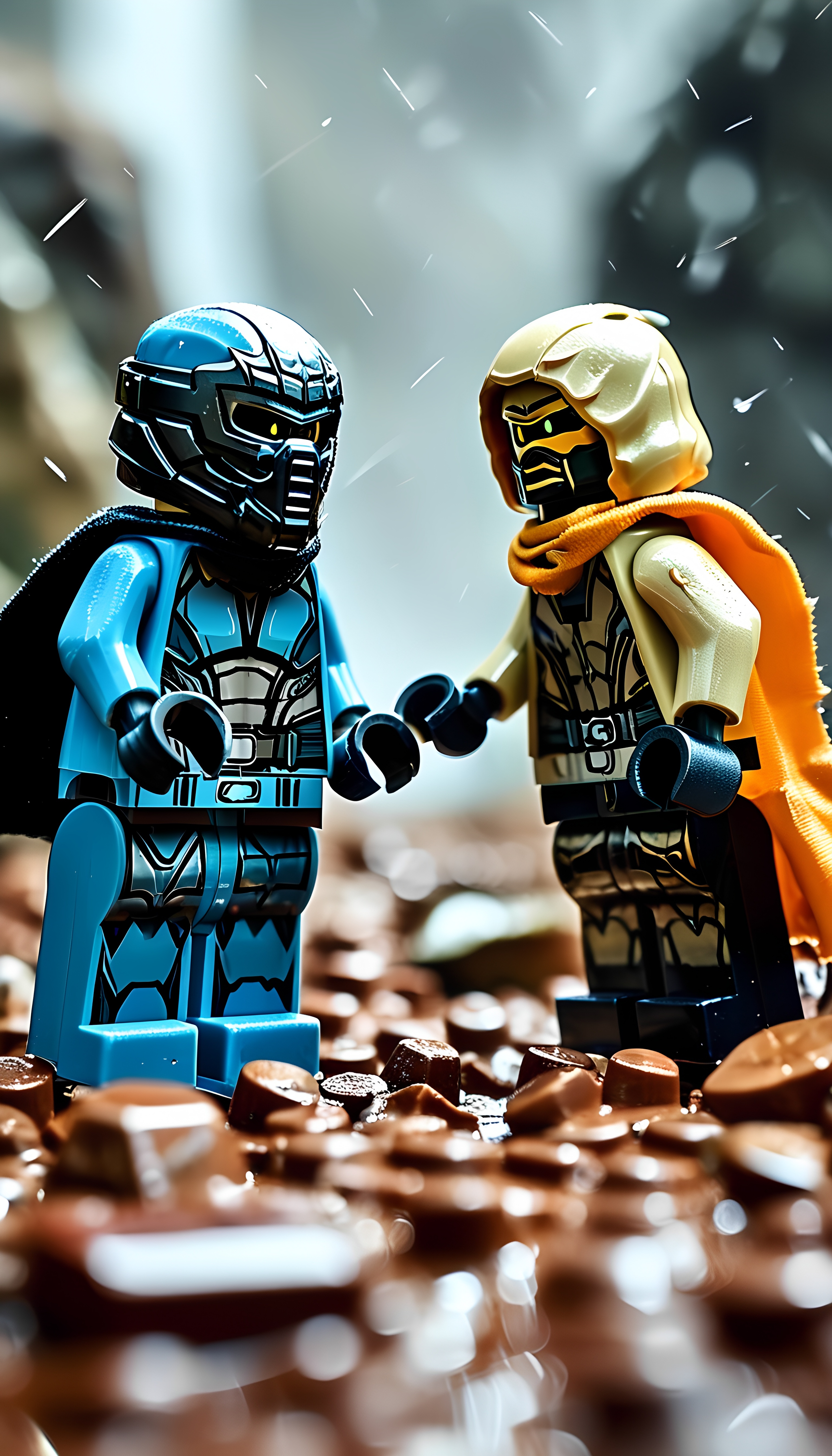 Lego Sub Zero Vs Scorpion Mortal Kombat Battle