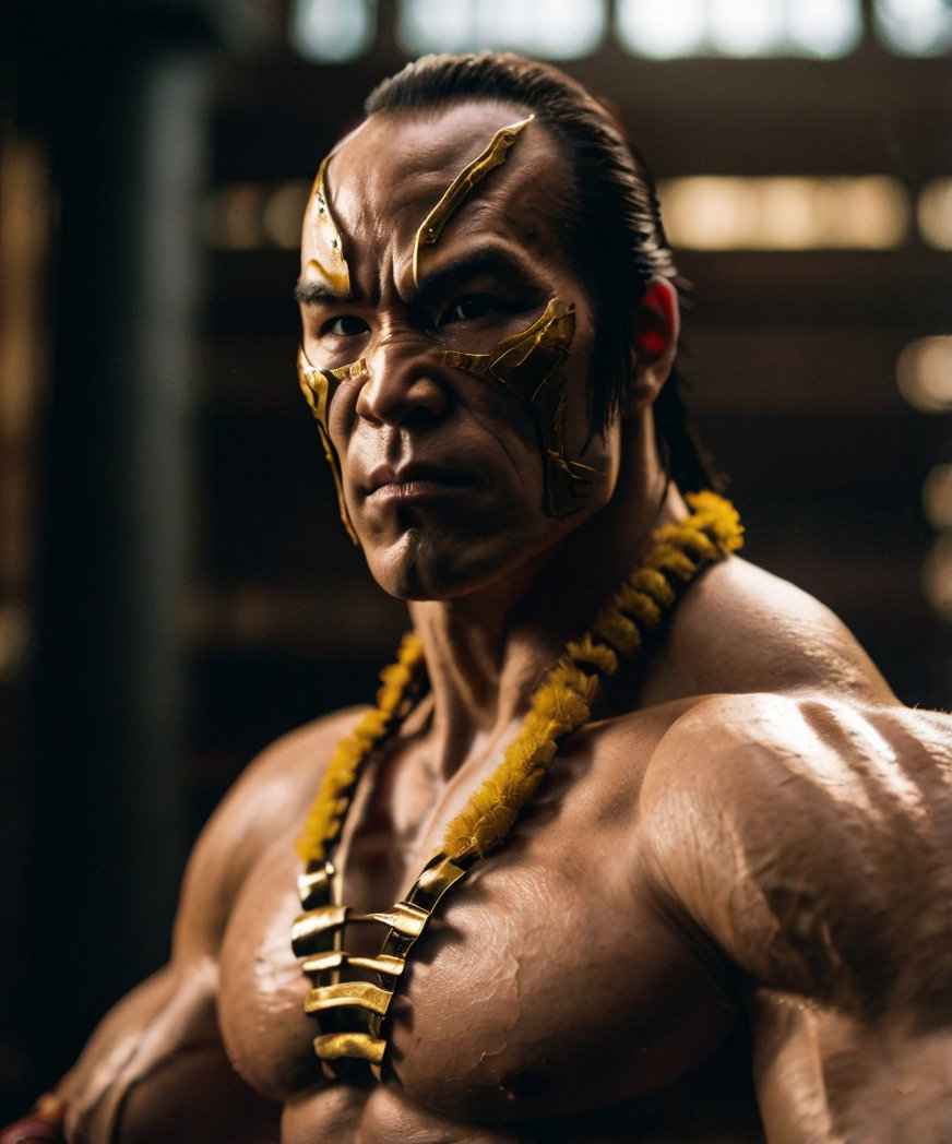 Mortal Kombat Mask Warriors Gym Scene 3