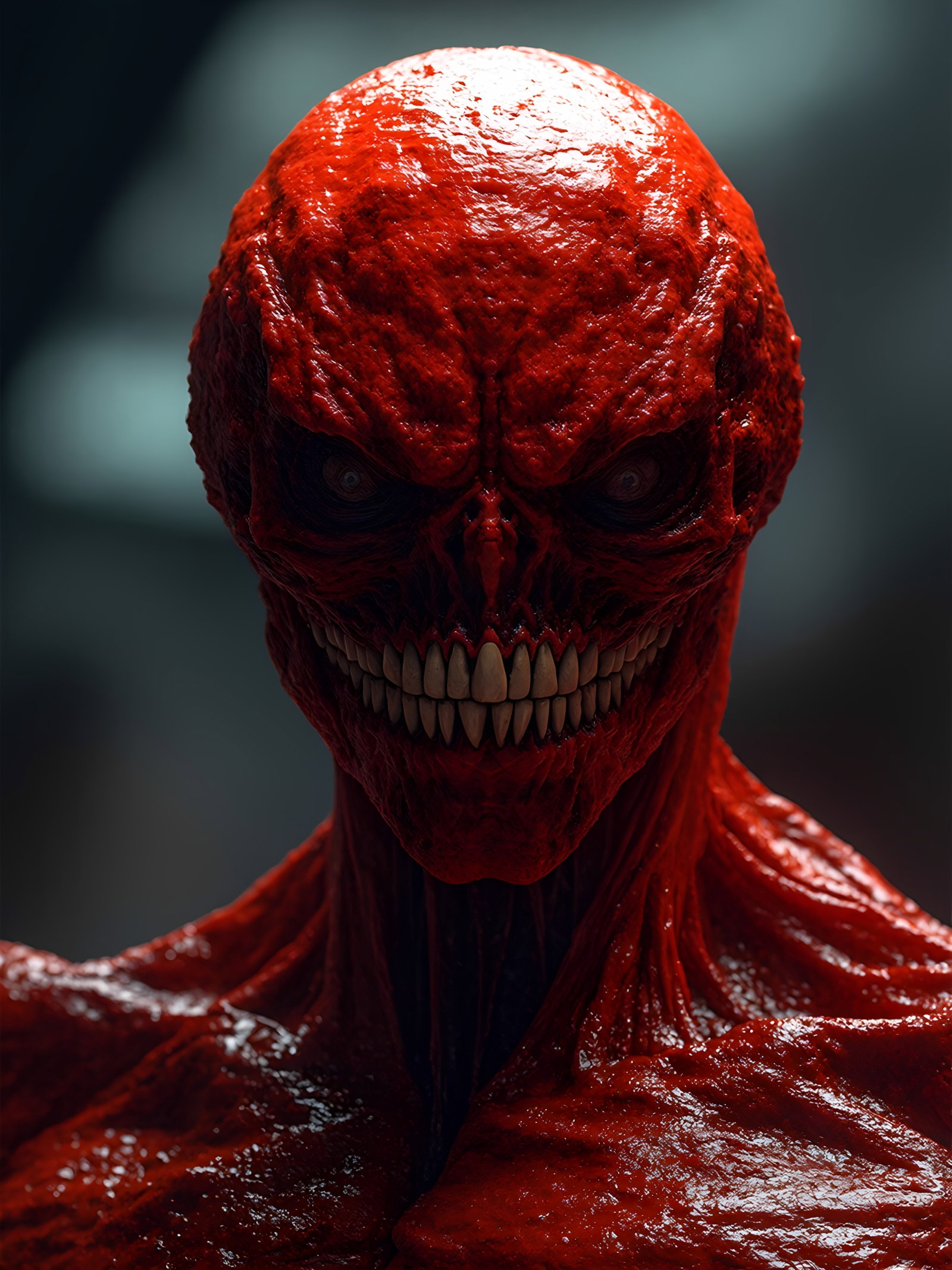 Red Skinned Humanoid Demon 2