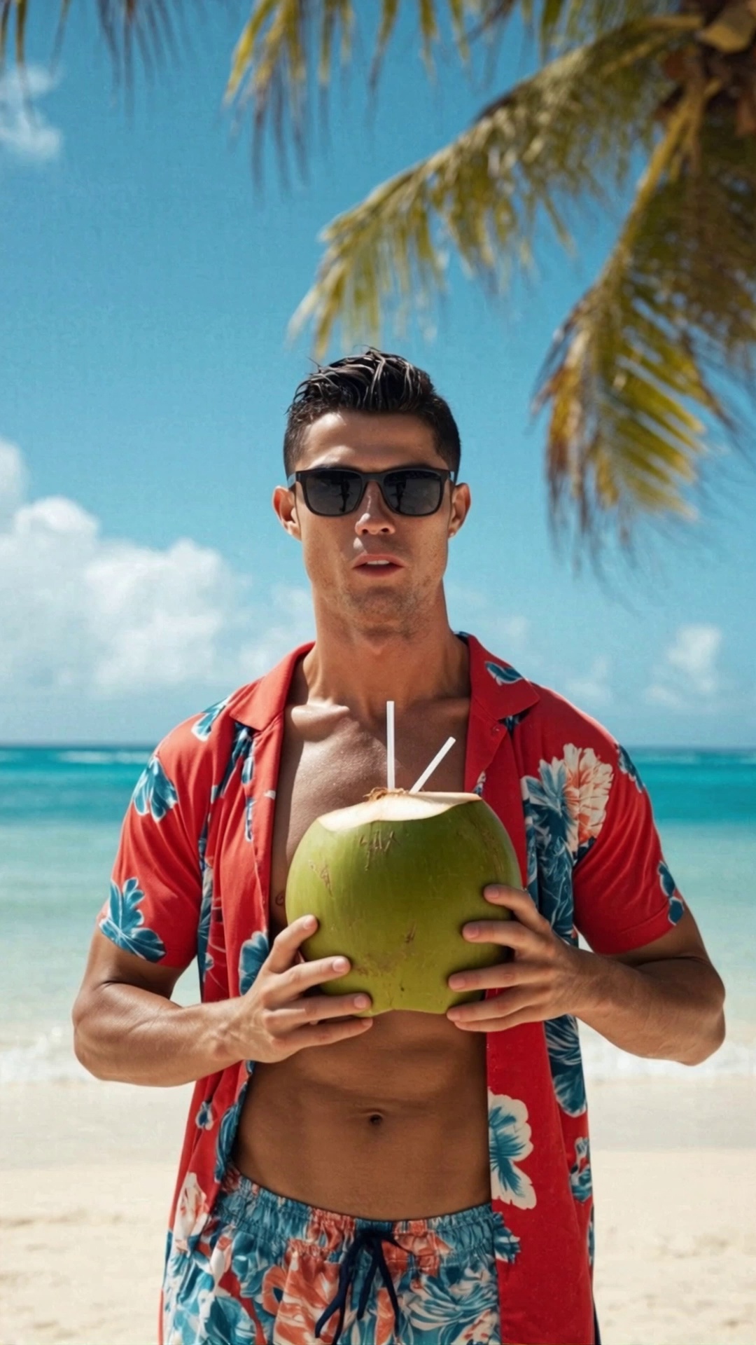 Ronaldo Beach Coconut Holiday Style Video – video thumbnail