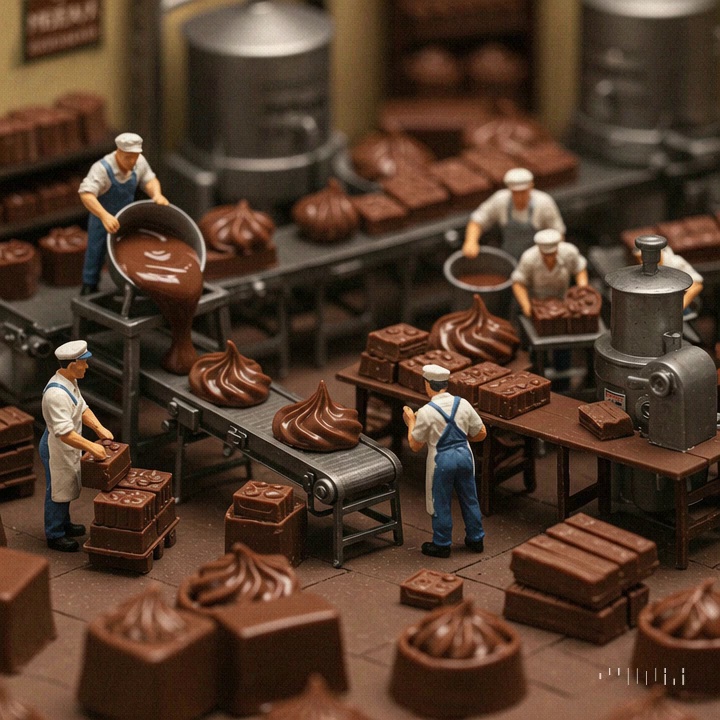 Tiny Chefs Making Chocolate Swirls Bars Video – video thumbnail
