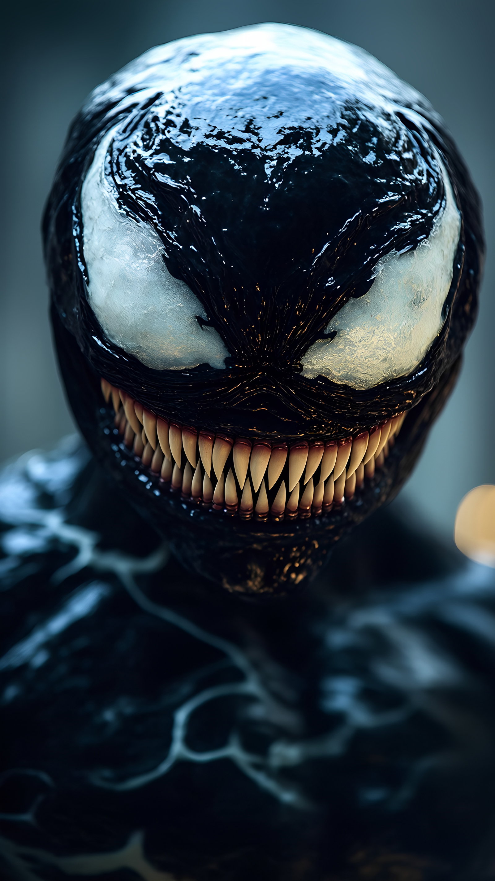 Venom Symbiote Sharp Teeth Closeup 5