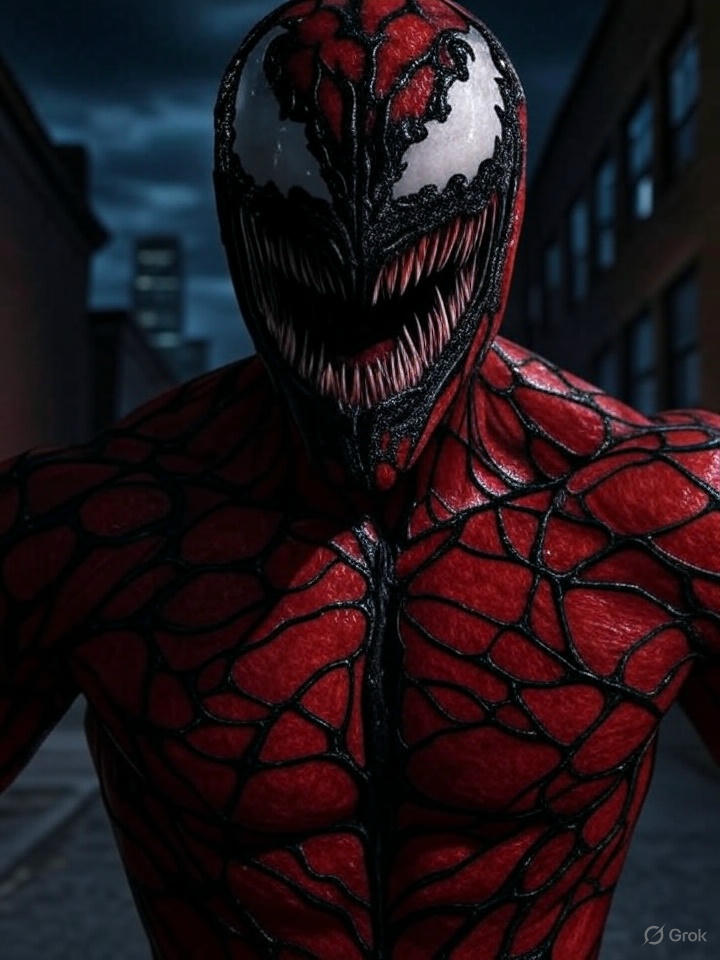 Crimson Symbiote Close Up