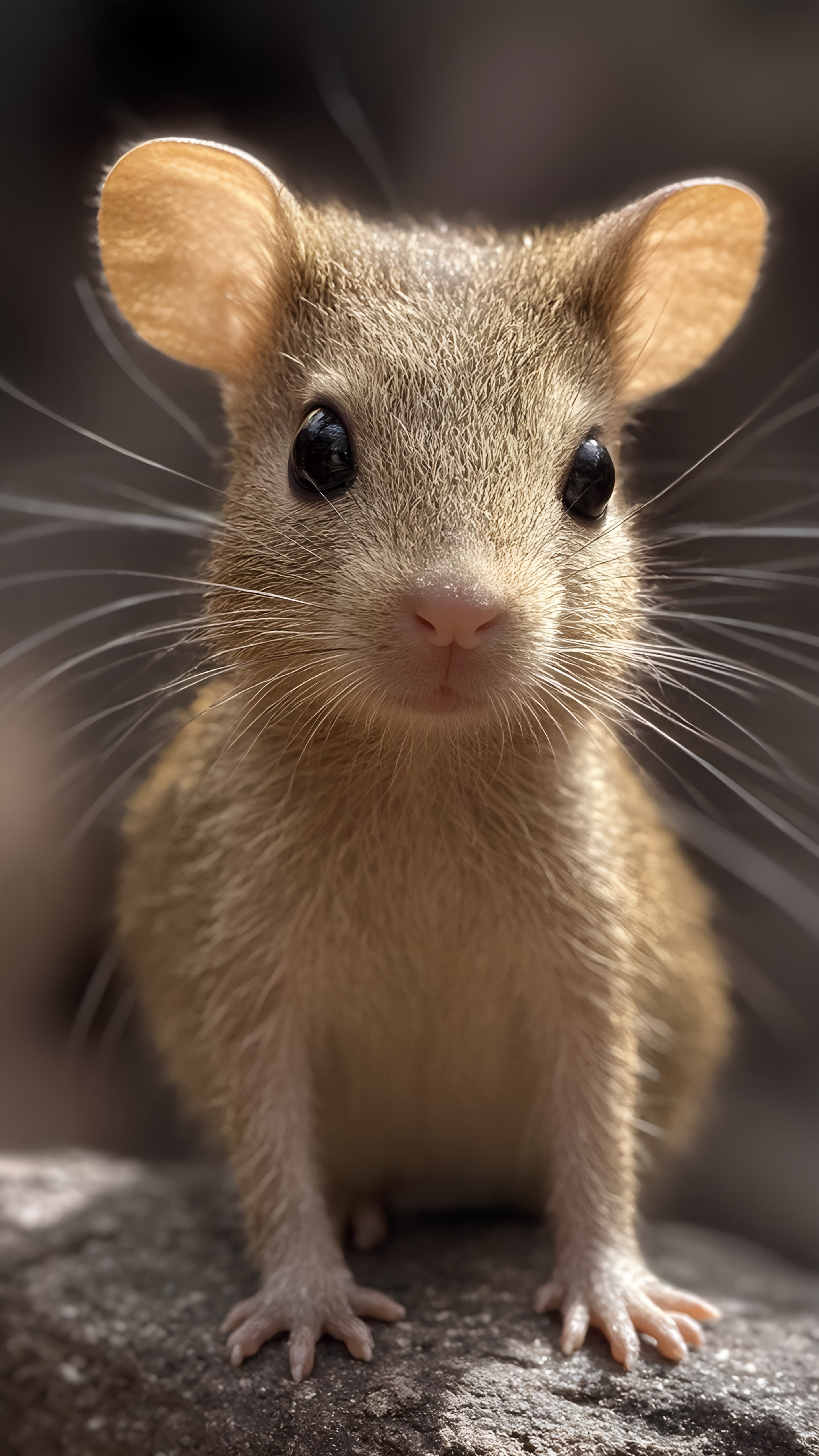 Cute Animal Close Up Mouse Mongoose Glasses 3
