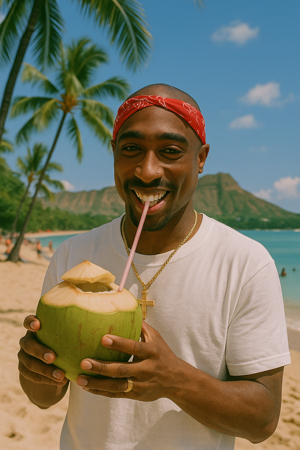 Tupac Tropical Beach Coconut