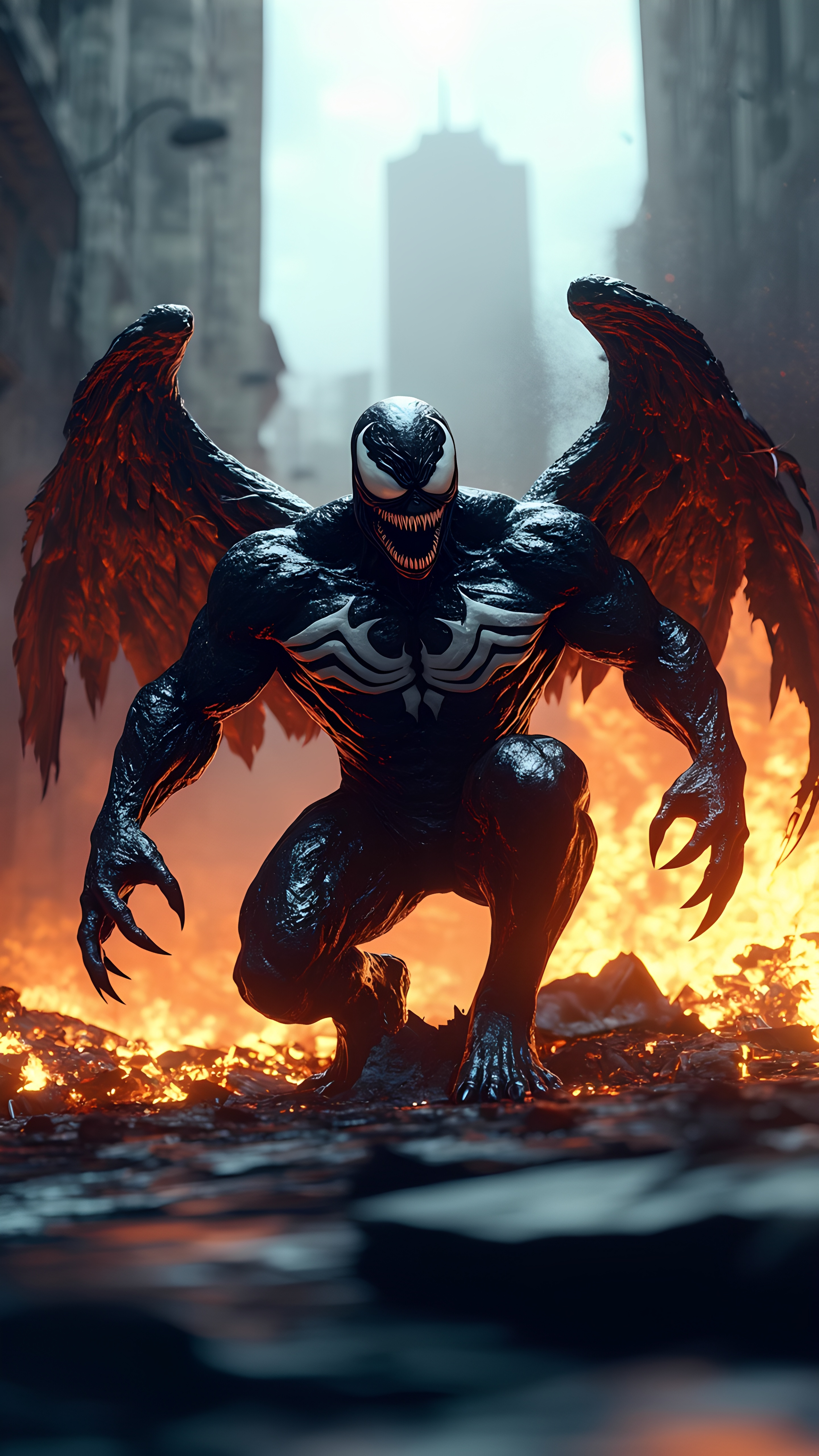 Venom Demonic Wings Apocalypse Scene 1