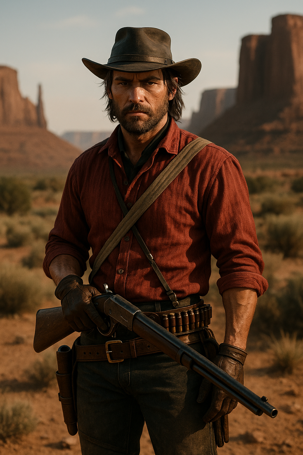 Wild West Cowboy Rifle 1