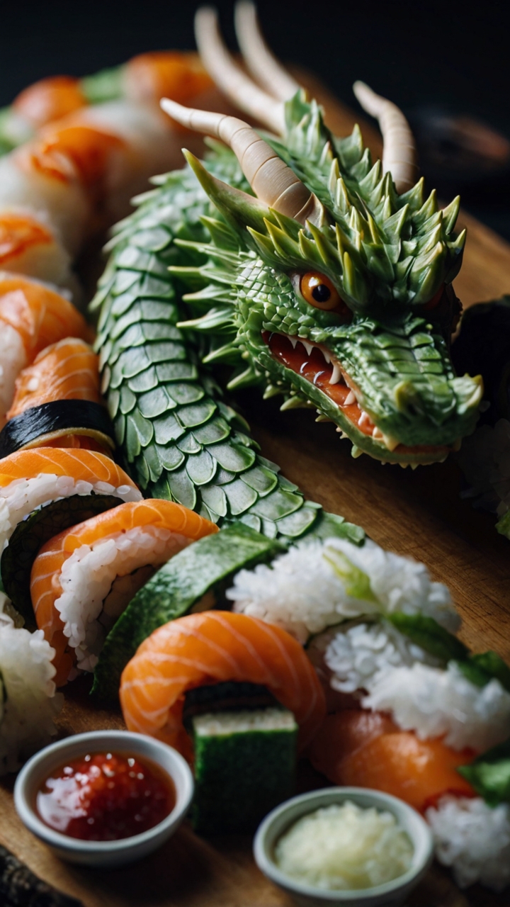 Dragon Sushi Platter 1