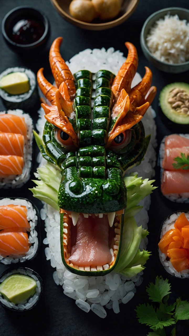 Dragon Sushi Platter 2