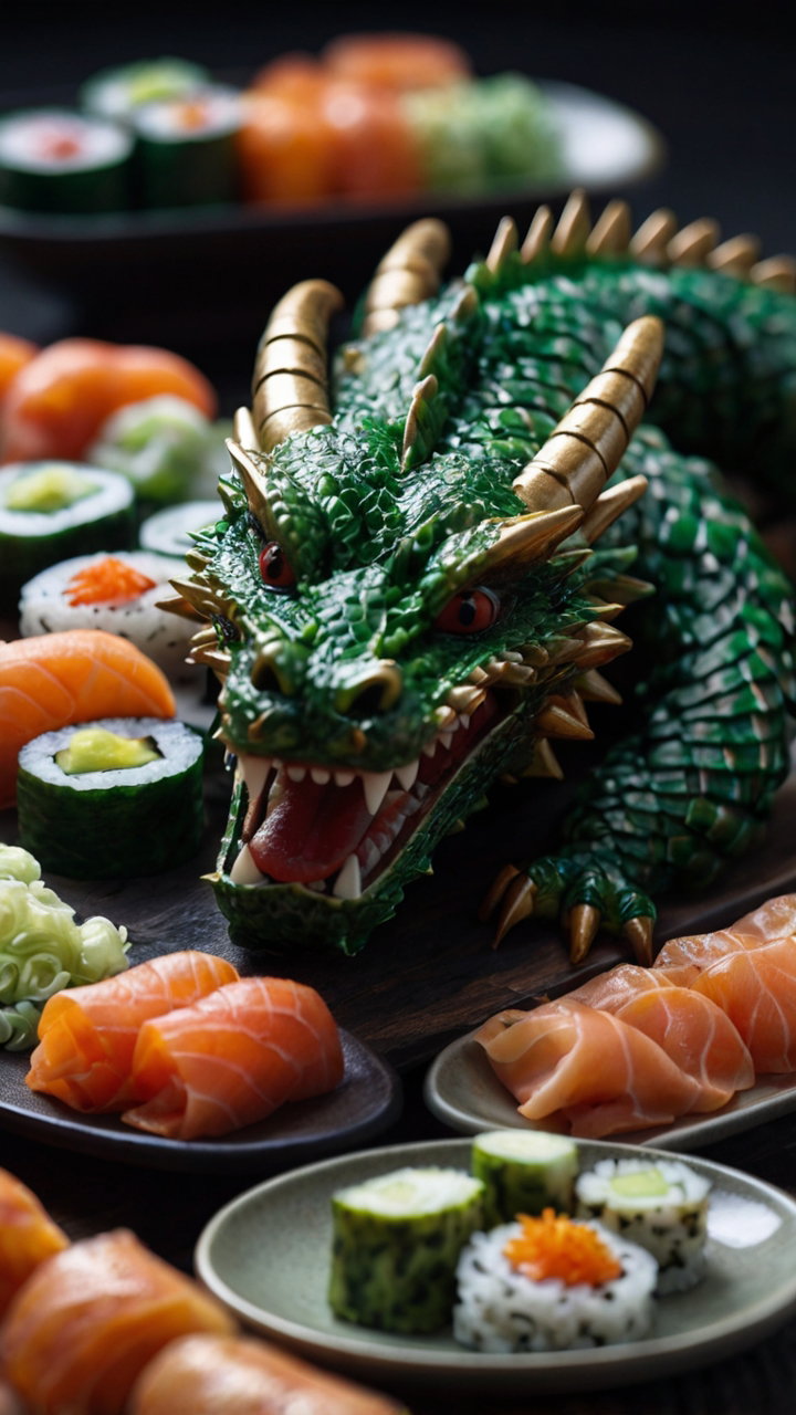 Dragon Sushi Platter 3