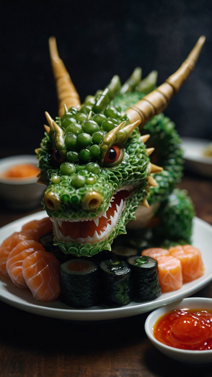 Dragon Sushi Platter 4