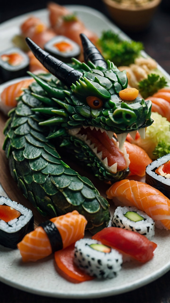 Dragon Sushi Platter 5