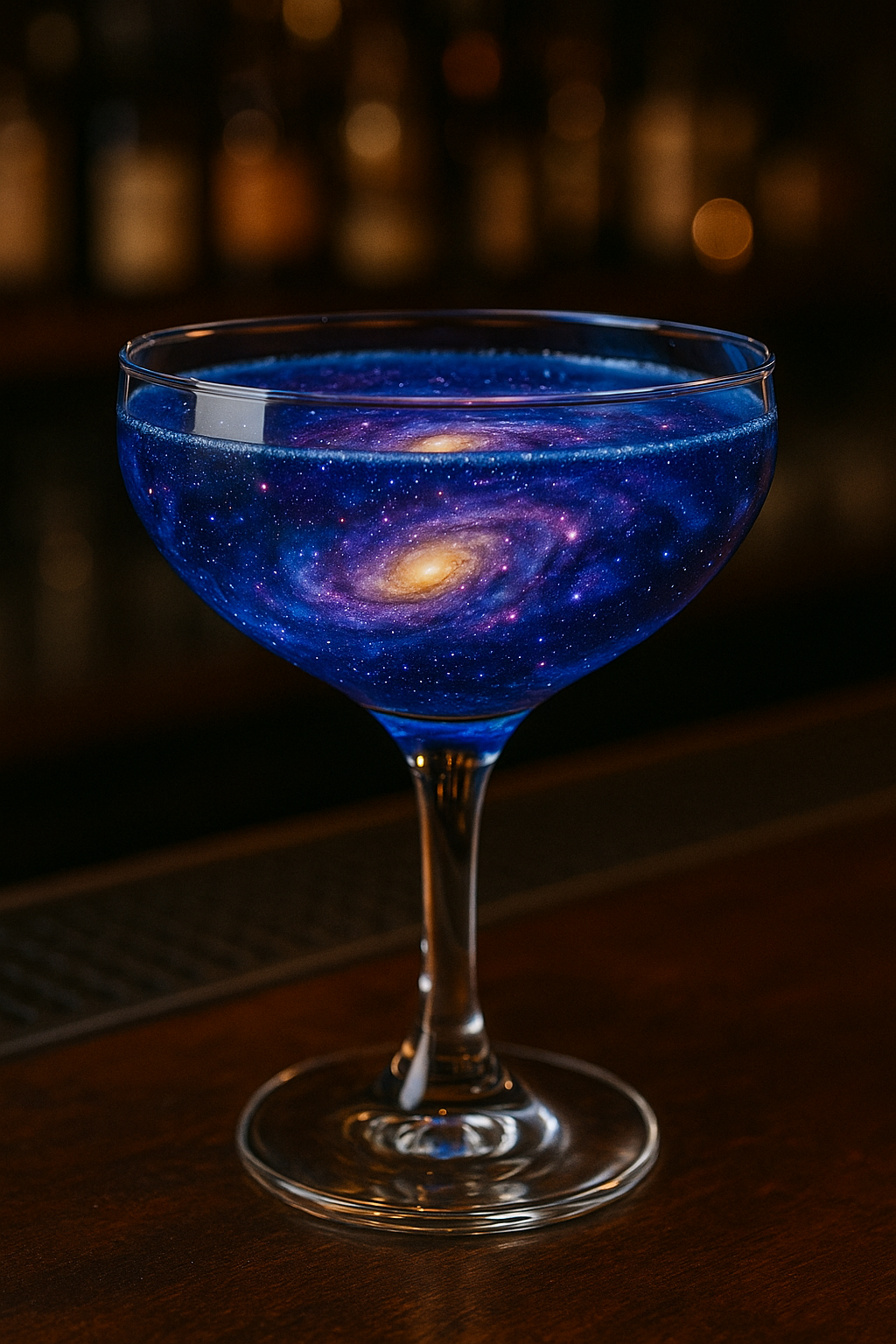 Galaxy Cocktail Cosmic Drink