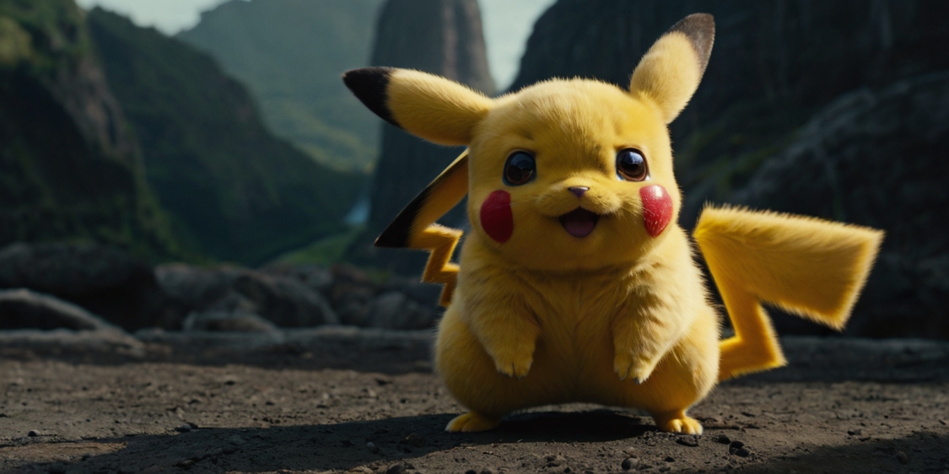 Realistic Pikachu Cinematic Style 1
