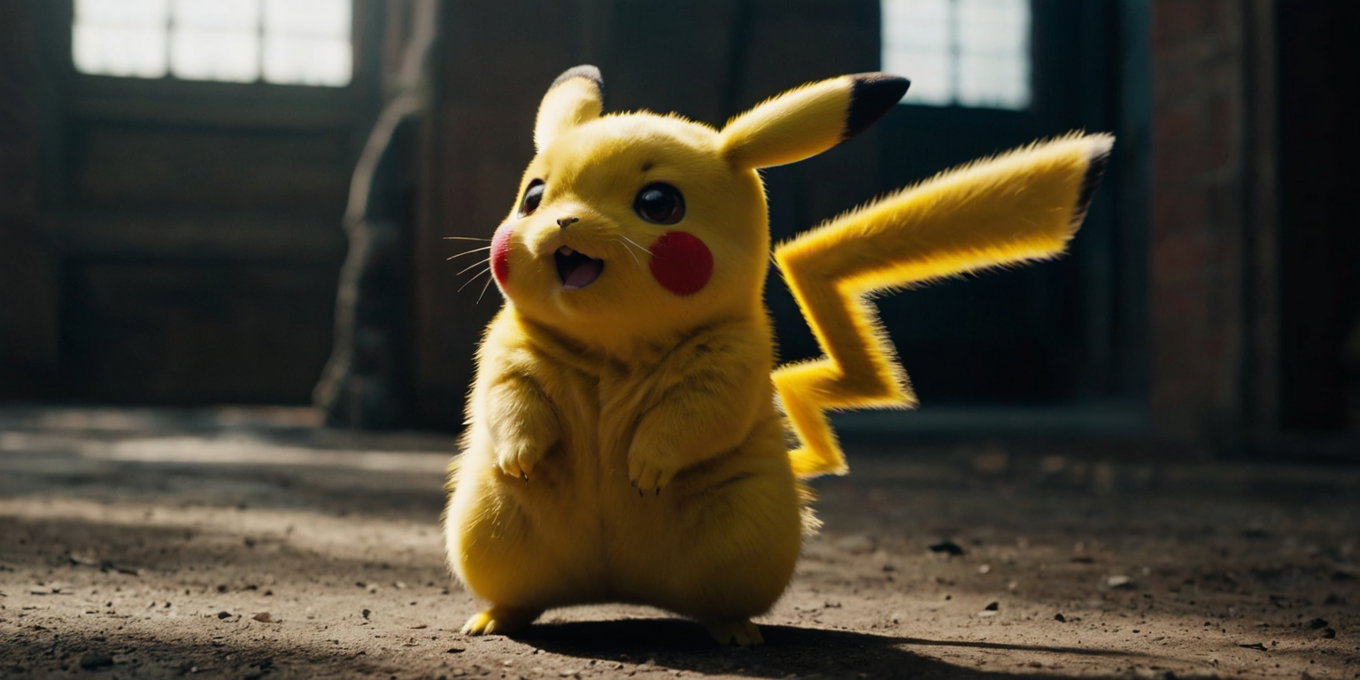 Realistic Pikachu Cinematic Style 2