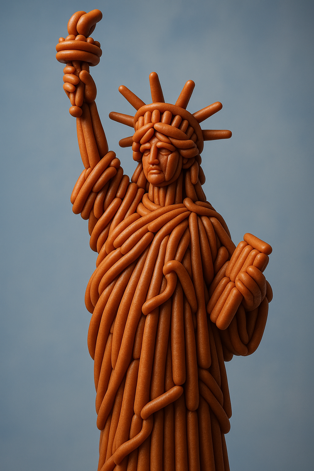 Statue Of Liberty Hot Dog Sculpture 2