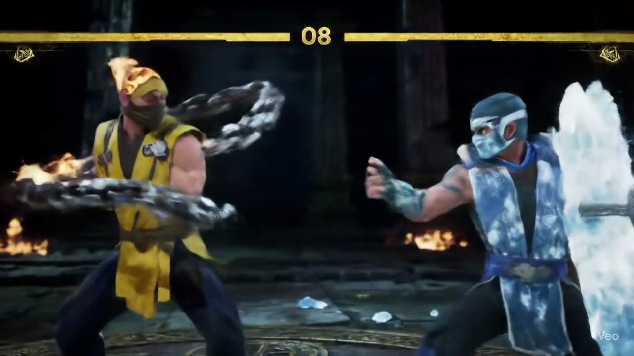 Sub Zero Scorpion Temple Fight Video – video thumbnail