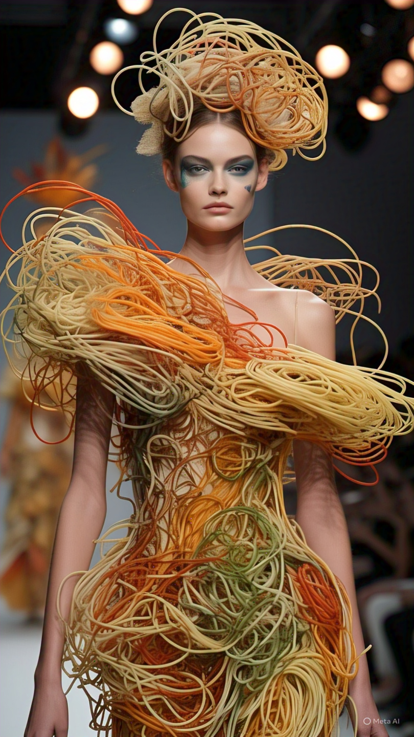 Pasta Fashion Runway Model 2