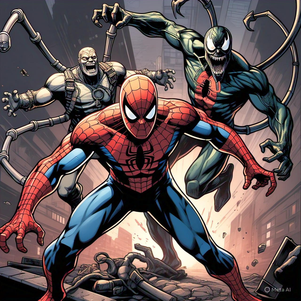 Spiderman Symbiotes Villains Comic 2