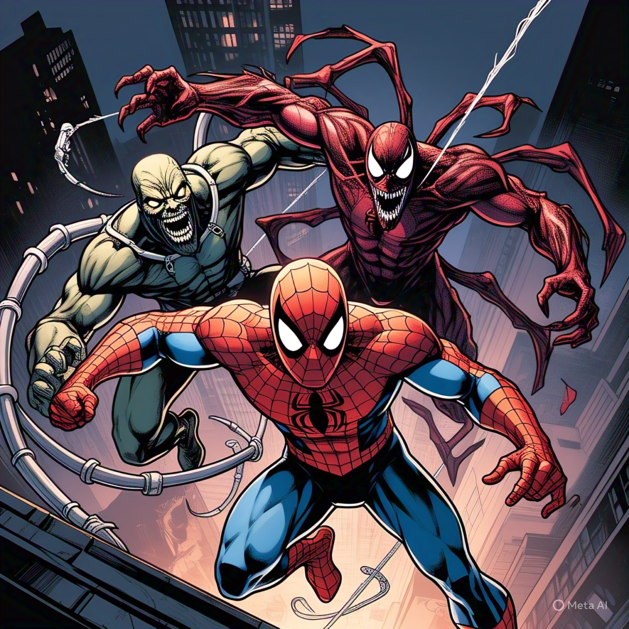 Spiderman Symbiotes Villains Comic 3