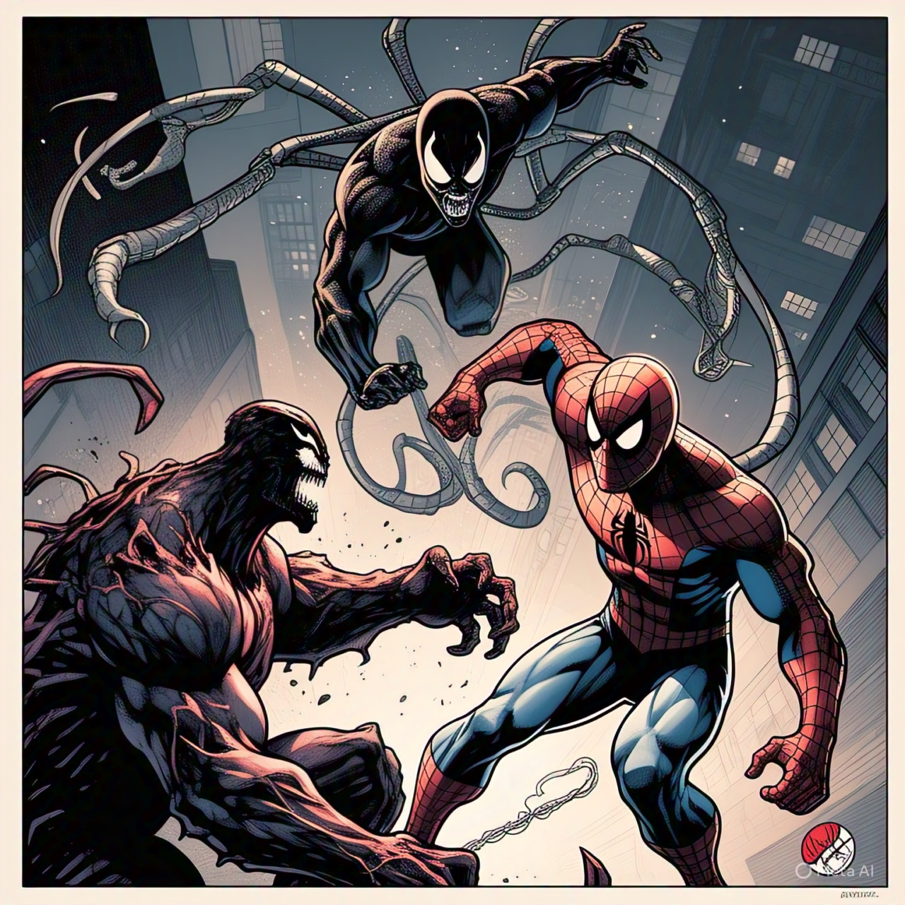 Spiderman Symbiotes Villains Comic 4
