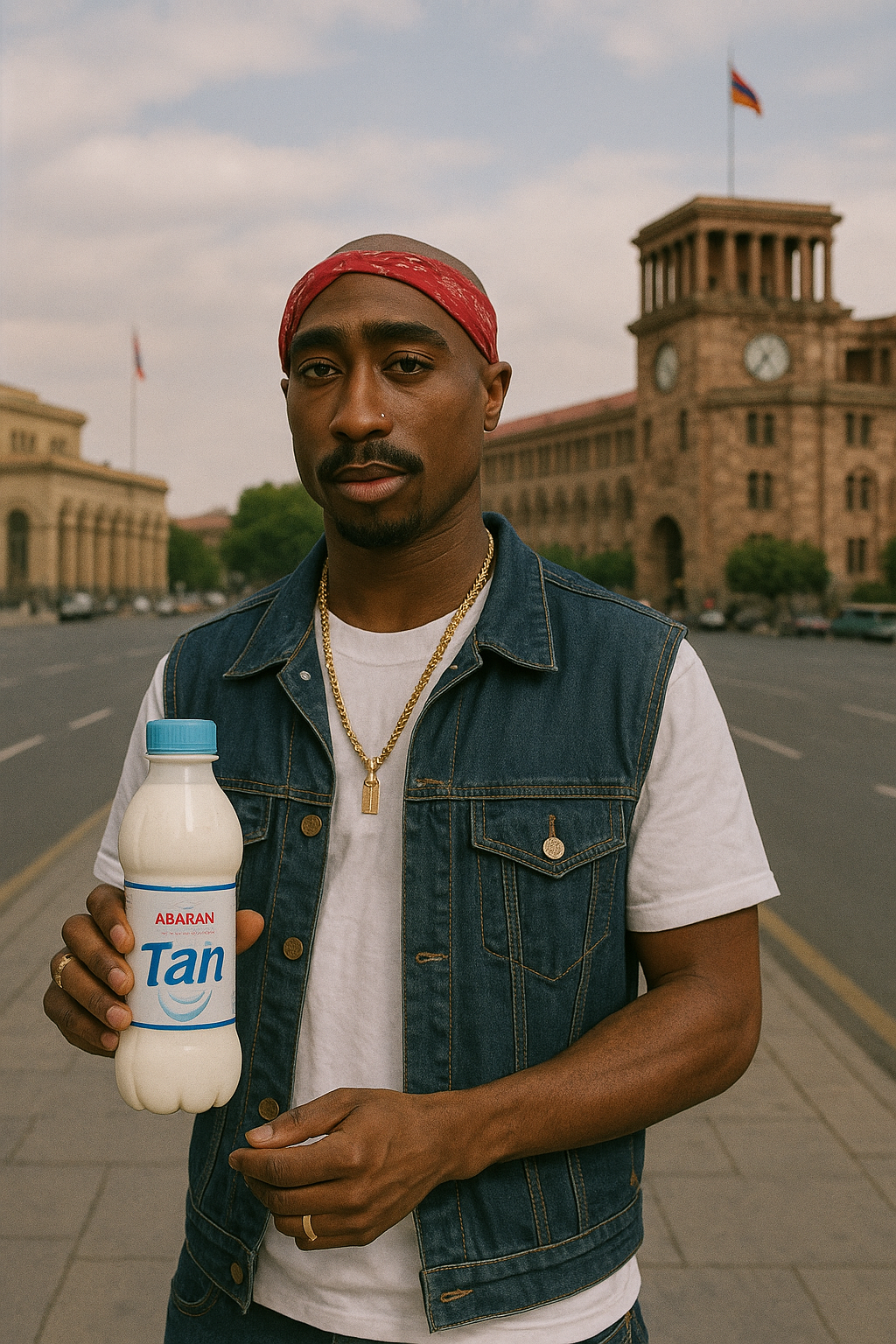 2Pac Yerevan Republic Square Portrait 2