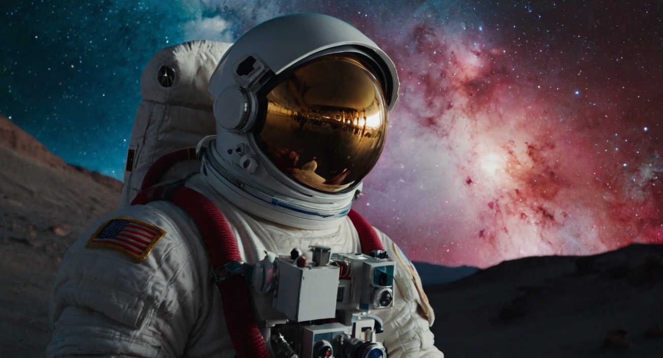 Astronaut Alien Planet Galaxy 2