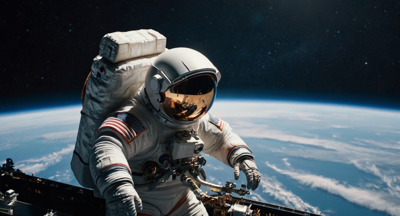 Astronaut Alien Planet Galaxy 3