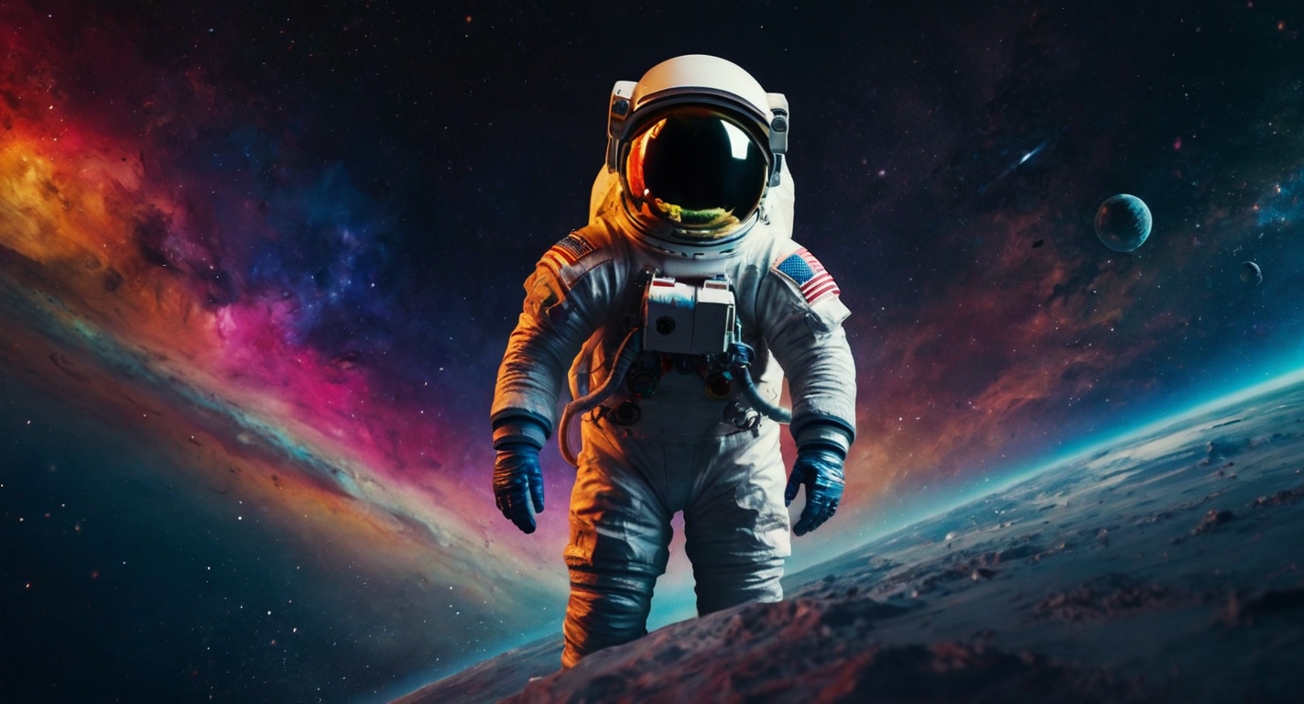 Astronaut Alien Planet Galaxy 8