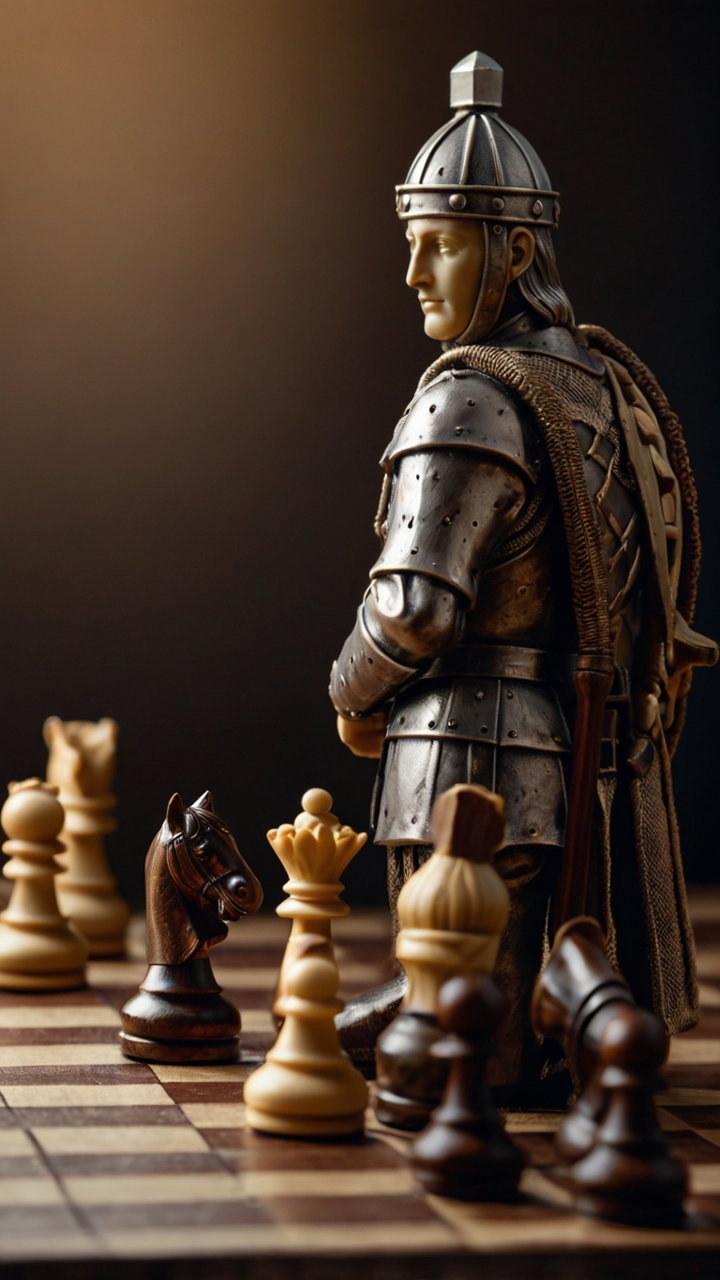 Chess Pieces Human Figures Artistic 2