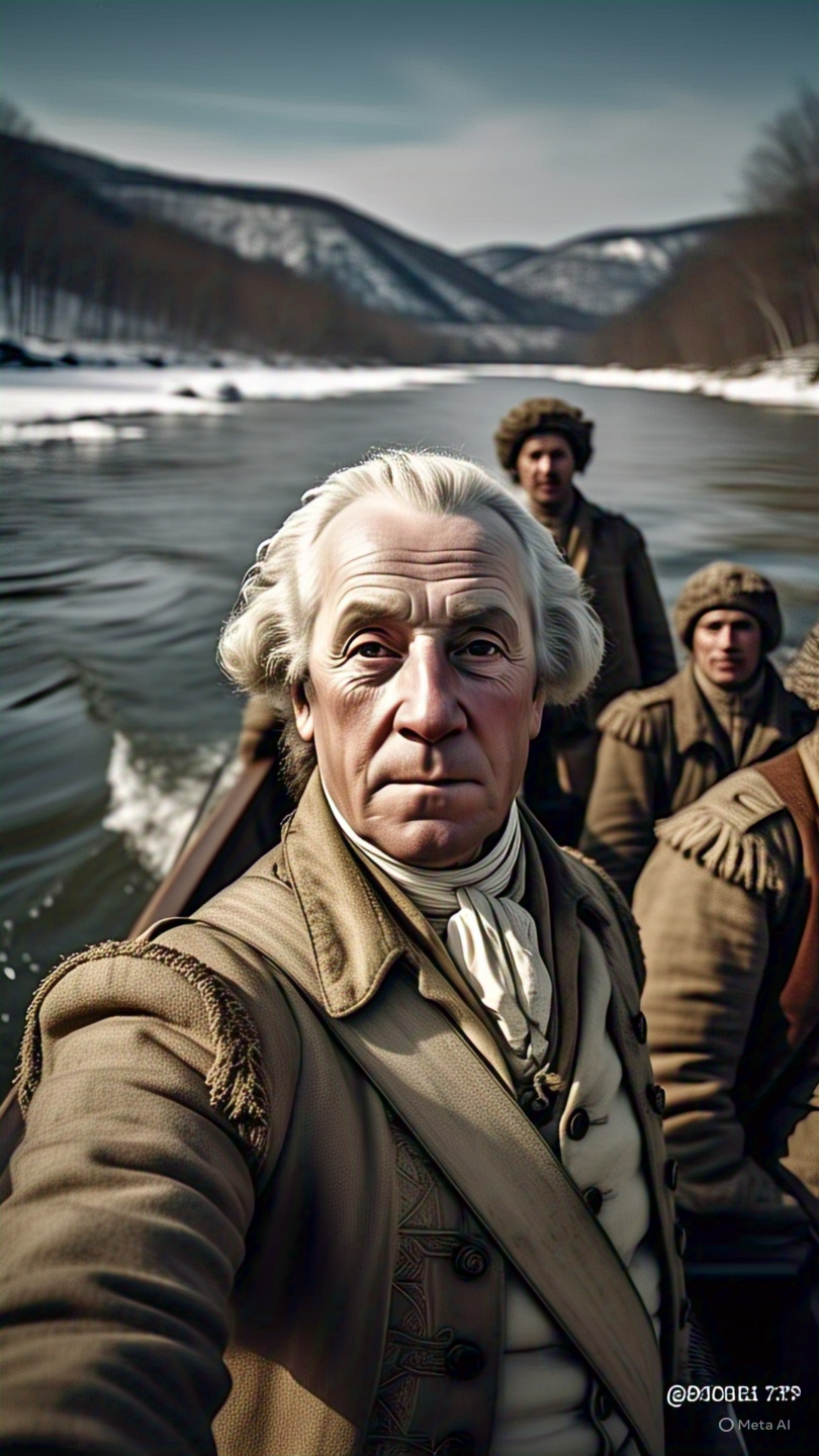 Colonial Explorer Selfie River Crossing 1