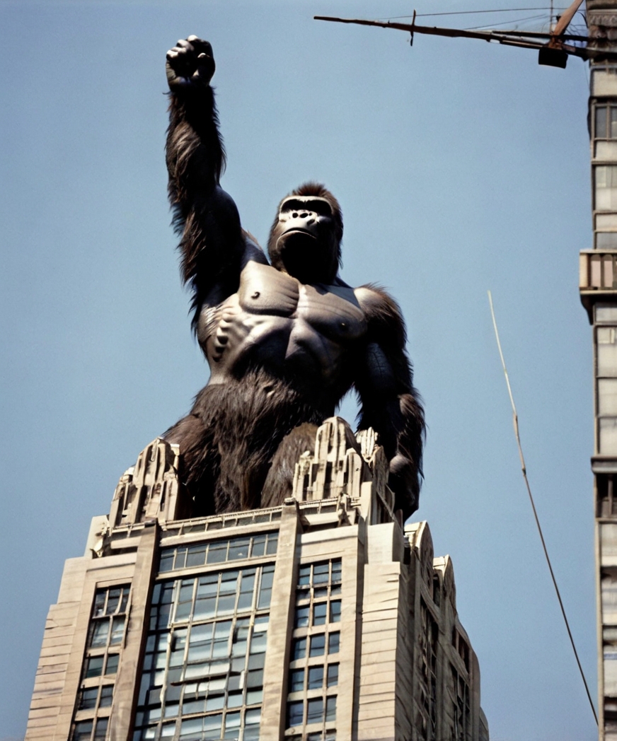 Colossal Gorilla City Skyscrapers 1