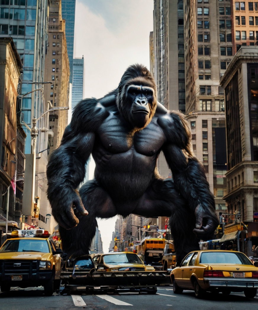 Colossal Gorilla City Skyscrapers 3